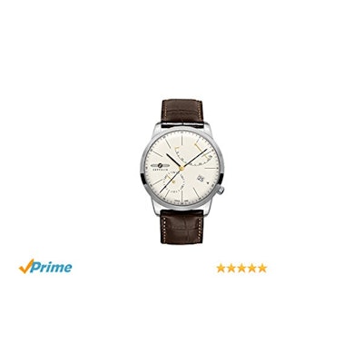 Amazon.com: Graf Zeppelin LZ129 Flatline Automatic Watch with Power Reserve 7366