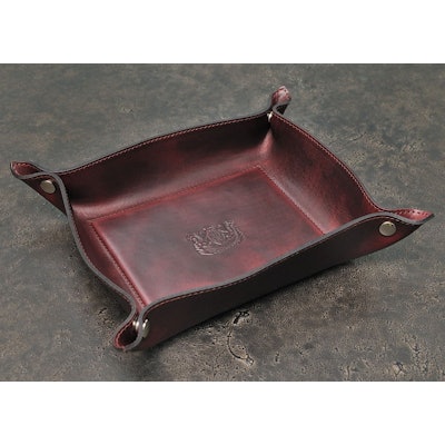 Large Valet Tray in Premium Horween CXL