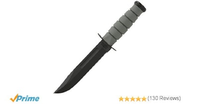 Amazon.com : Ka-Bar Fighting Knife with Straight Edge, Foliage Green : Hunting K