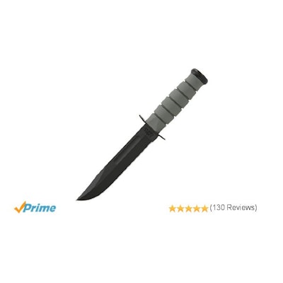 Amazon.com : Ka-Bar Fighting Knife with Straight Edge, Foliage Green : Hunting K