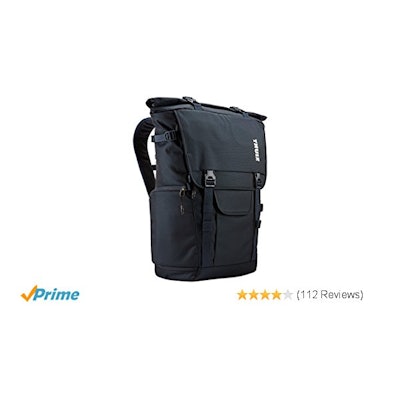 Thule TCDK-101 Covert DSLR Rolltop Daypack--Mineral: Camera & Photo