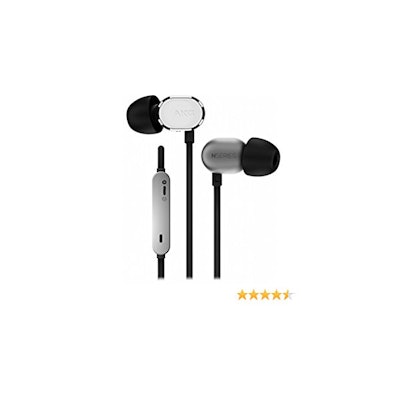 Amazon.com: AKG N20U Canal Type Earphone Android/iOS Switch Remote Mic Silver: H