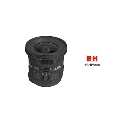 Sigma 10-20mm f/3.5 EX DC HSM Autofocus Zoom Lens 202306 B&H