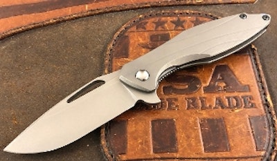 
		Arius Pattern Handles with 3 Grooved and SW Blade Darkwash Ti
	