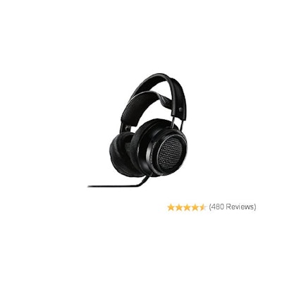Amazon.com: Philips X2/27 Fidelio Over Ear Headphone, Black: Home Audio & Theate