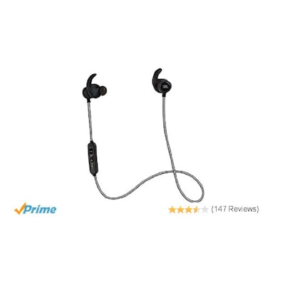 Amazon.com : JBL Reflect Mini Bluetooth In-Ear Sport Headphones, Red : Home Audi