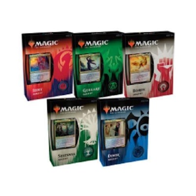 MTG Magic Guilds of Ravnica GUILD KIT Decks Display Box - All 5 Versions 6305096
