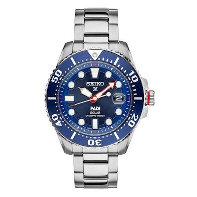 New Seiko Padi Solar Special Edition Prospex Divers 200M Men&#039;s Watch SNE435
