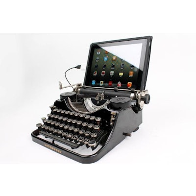 USB Typewriter ~ Typewriter Computer Keyboard / iPad Stand (Model F)