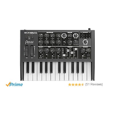Amazon.com: Arturia MicroBrute Analog Synthesizer: Musical Instruments