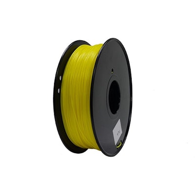 HobbyKing 3D Printer Filament 1.75mm PLA 1KG Spool (Yellow)