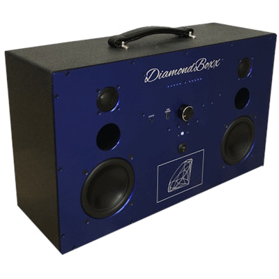     DiamondBoxx - Portable Bluetooth Boombox Speaker - Model L