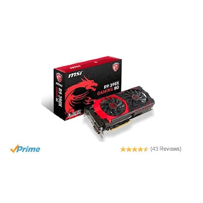 Amazon.com: MSI R9 390X GAMING 8G Graphics Card: Computers & Accessories