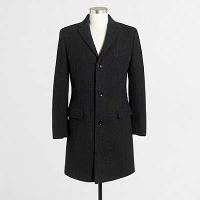 Thompson topcoat with Thinsulate® : Wool Coats | J.Crew Factory