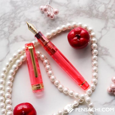 SAILOR Limited Edition Pro Gear Classic Demonstrator Fountain Pen - Ruby Pink | 