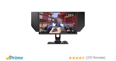 Amazon.com: BenQ ZOWIE 24.5 inch 240Hz eSports Gaming Monitor, 1080p, 1ms Respon