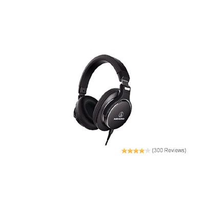Audio-Technica ATH-MSR7NC SonicPro High-Resolution Headphones with A