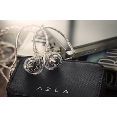 AZLA Infinity Sound Technology Sealed Earphone AZLA-01R-GRY (Meteor 