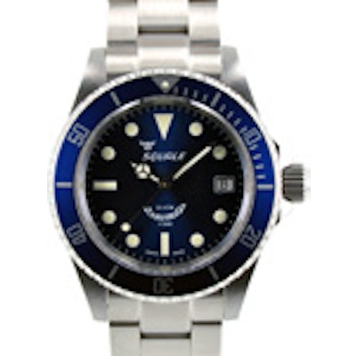 Squale - 20 ATMOS Blueray - 1545 - Domed Sapphire - SEL Bracelet - MK2