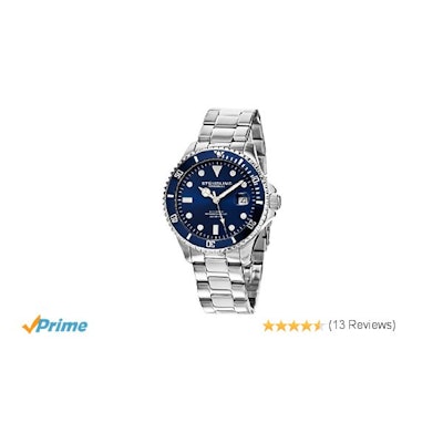 Amazon.com: Stuhrling Men's Watch HN792.02 Specialty Automatic Sport "Aquadiver 