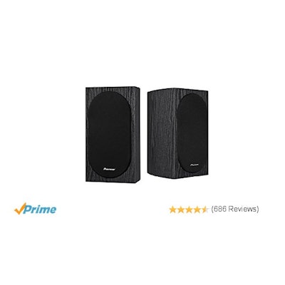 Amazon.com: Pioneer SP-BS22-LR Andrew Jones Designed Bookshelf Loudspeakers(7-1/