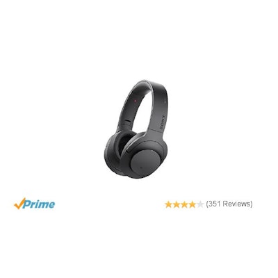 Amazon.com: Sony H.ear on Wireless Noise Cancelling Headphone, Charcoal Black (M