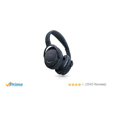 Amazon.com: Photive BTH3 Over-The-Ear Wireless Bluetooth Headphones with Built-i
