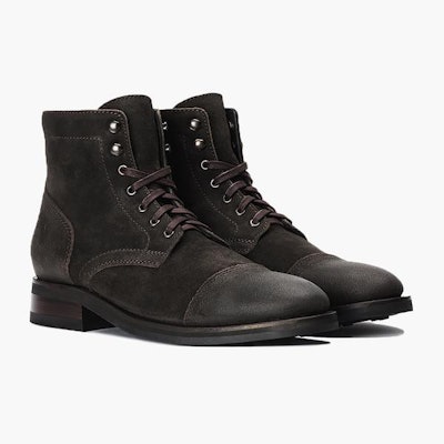 
    Dark Olive Suede Captain Boot | Thursday Boot Company

    

    

    
  A