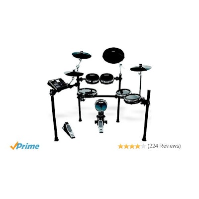 Amazon.com: Alesis DM10 Studio Kit Six-Piece Professional Electronic Drum Set: M