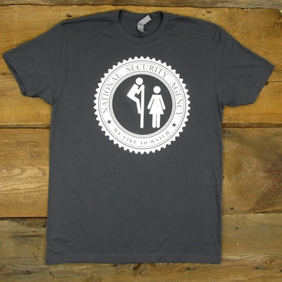 The NSA Likes To Watch | Men's Heavy Metal T-Shirt — Epic Pants