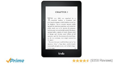 Kindle Voyage E-reader, 6" High-Resolution Display (300 ppi) with Adaptive Built
