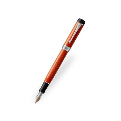 Parker Duofold International Big Red Fountain Pen (Pen) | Pen Heaven