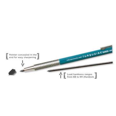 Prismacolor Premier Turquoise Drawing Lead and Holder