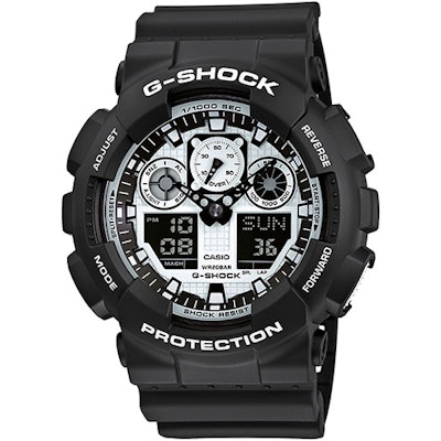 G-SHOCK GA100BW-1A Black | Casio