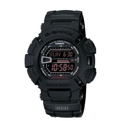 Casio Men's G-Shock G9000MS-1 Black Resin Quartz Watch with Black Dial: Casio: A