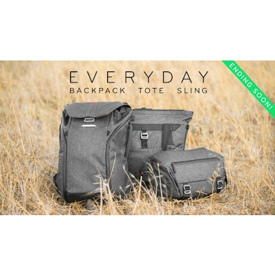 The Everyday Backpack, Tote, and Sling by Peak Design — 
Kickstarter
applepay i