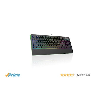 Amazon.com: RK PRO104 Macro Setting RGB Backlit Wired Mechanical Gaming Keyboard