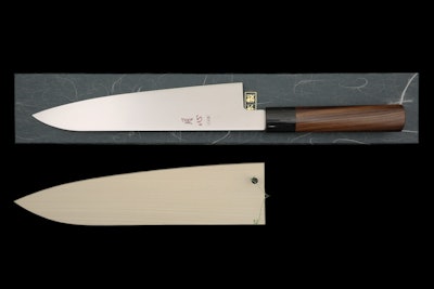 Gesshin Stainless 210mm Wa-Gyuto - Japanese Knife Imports