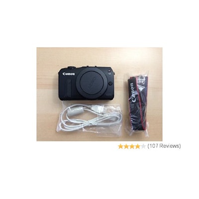 Canon EOS M Compact System Camera - Body Only (Black)