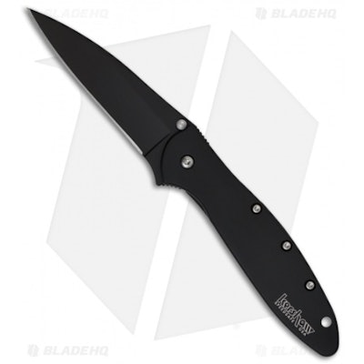 Kershaw Leek Assisted Opening Knife (3" Black) 1660CKT - Blade HQ