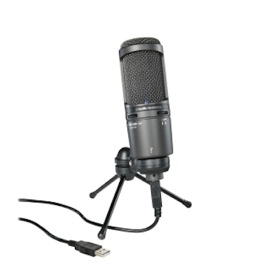 AT2020USB+ Cardioid Condenser USB Microphone || Audio-Technica US