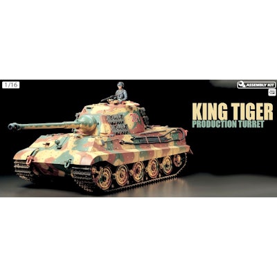 Tamiya America Item #56018 | RC King Tiger Product. Turret - Full Option Kit