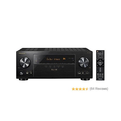 Pioneer VSXLX301 7.2 Channel Networked AV Receiver with Built-In Blu