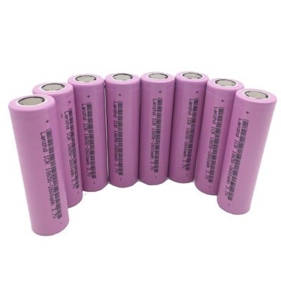 18650 li-ion battery 10pcs. 2600mah