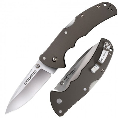 Code 4 Spear Point Plain S35VN by Cold Steel