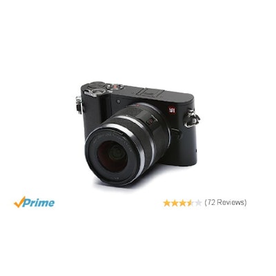 Amazon.com : YI 4K Video 20 MP Mirrorless Digital Camera with LCD Touchscreen, W