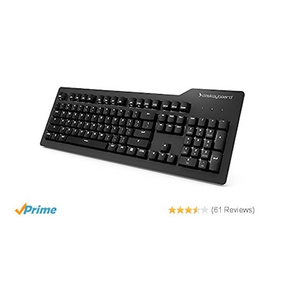 Das Keyboard Prime 13 White LED Backlit Soft Tactile MX Brown Mechan