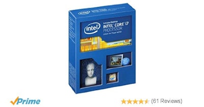 Amazon.com: Intel Core i7-5930K Haswell-E 6-Core 3.5GHz LGA 2011-v3 140W Desktop