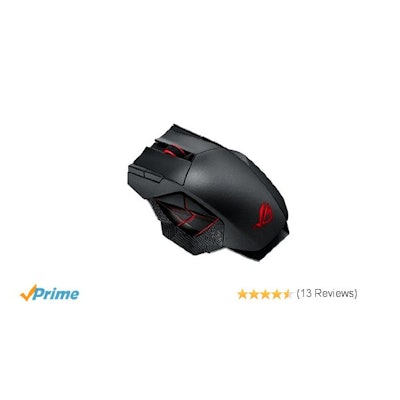 Amazon.com: ASUS ROG Spatha RGB Wireless/Wired Laser Gaming Mouse (ROG Spatha Ga