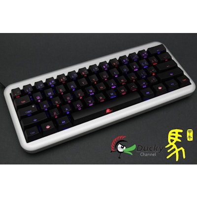 Ducky Year of the Horse Blue LED Backlit Mechanical Keyboard (Brown Cherry MX)